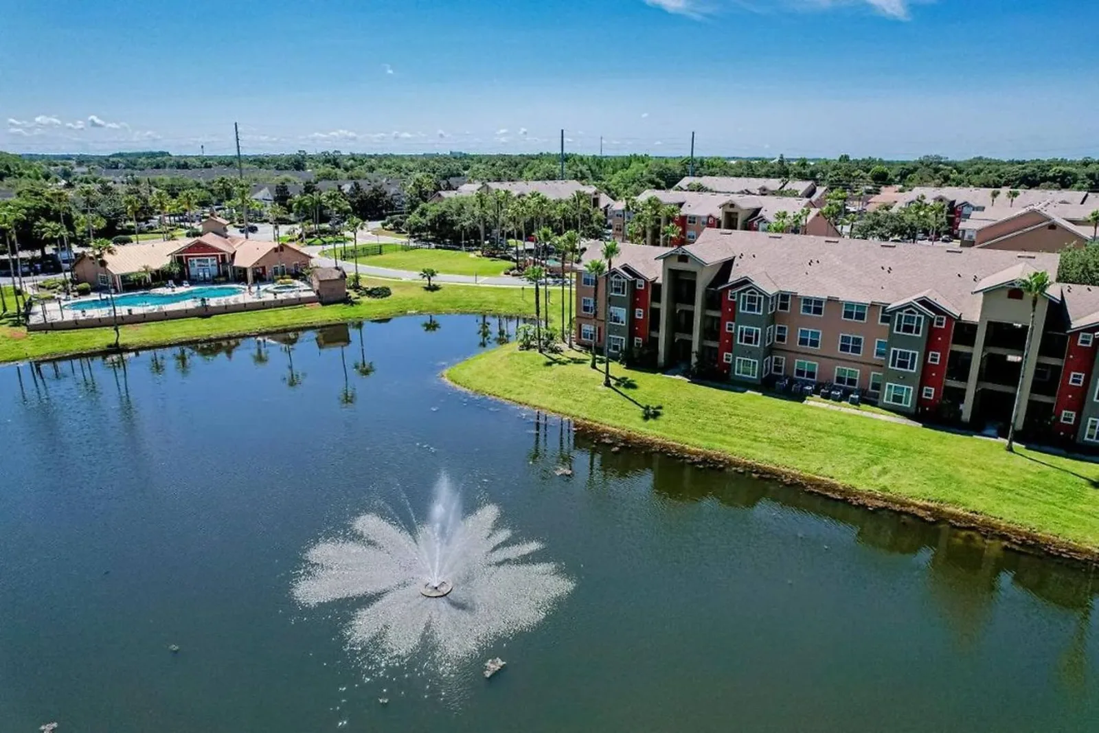 El complejo de Kissimmee desde el aire